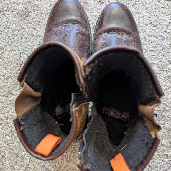Kenneth Cole Reaction Boots, 11.5, Brown Leather main image 7